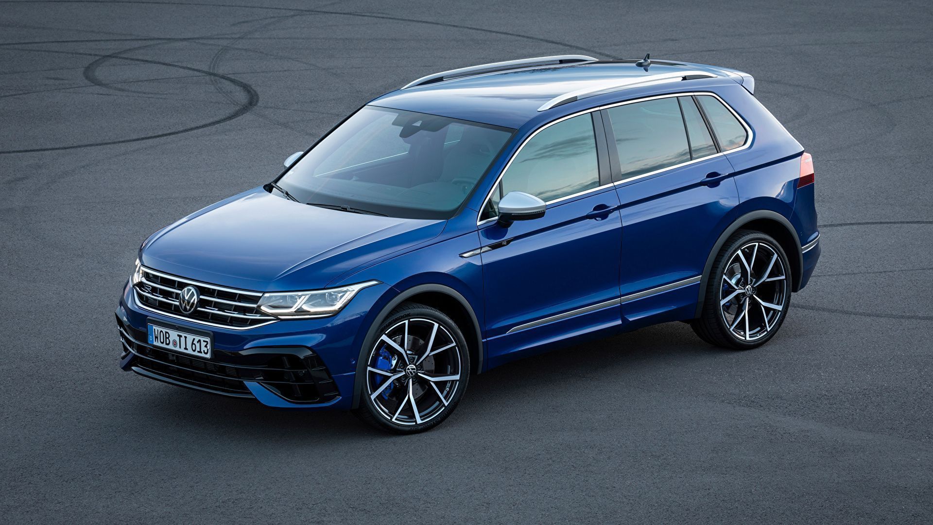 1920x1080 Image Volkswagen Tiguan R, 2020 Blue