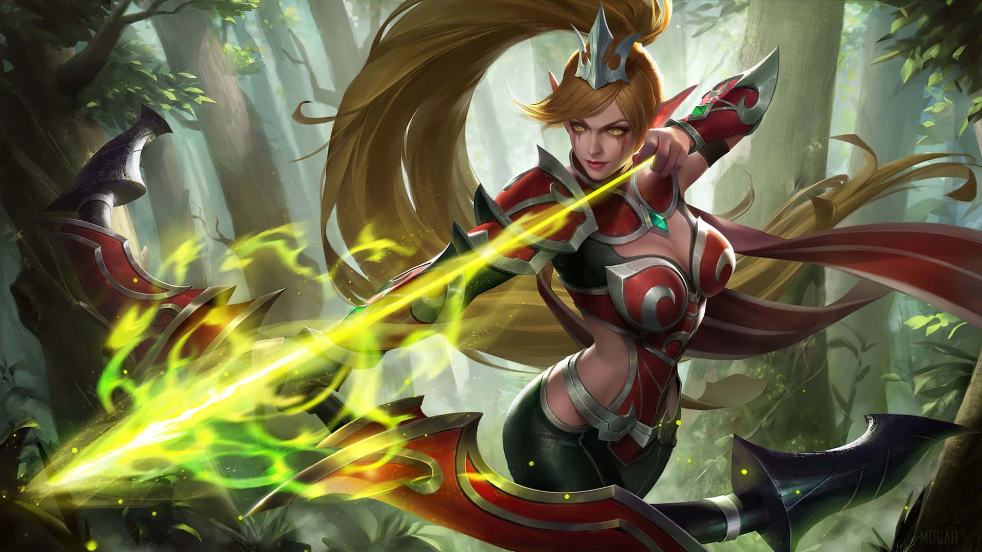1920x1080 Miya Mobile Legend Wallpaper