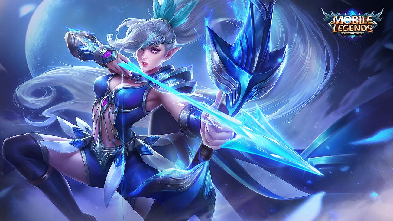 1300x731 Mobile Legends Miya Wallpaper