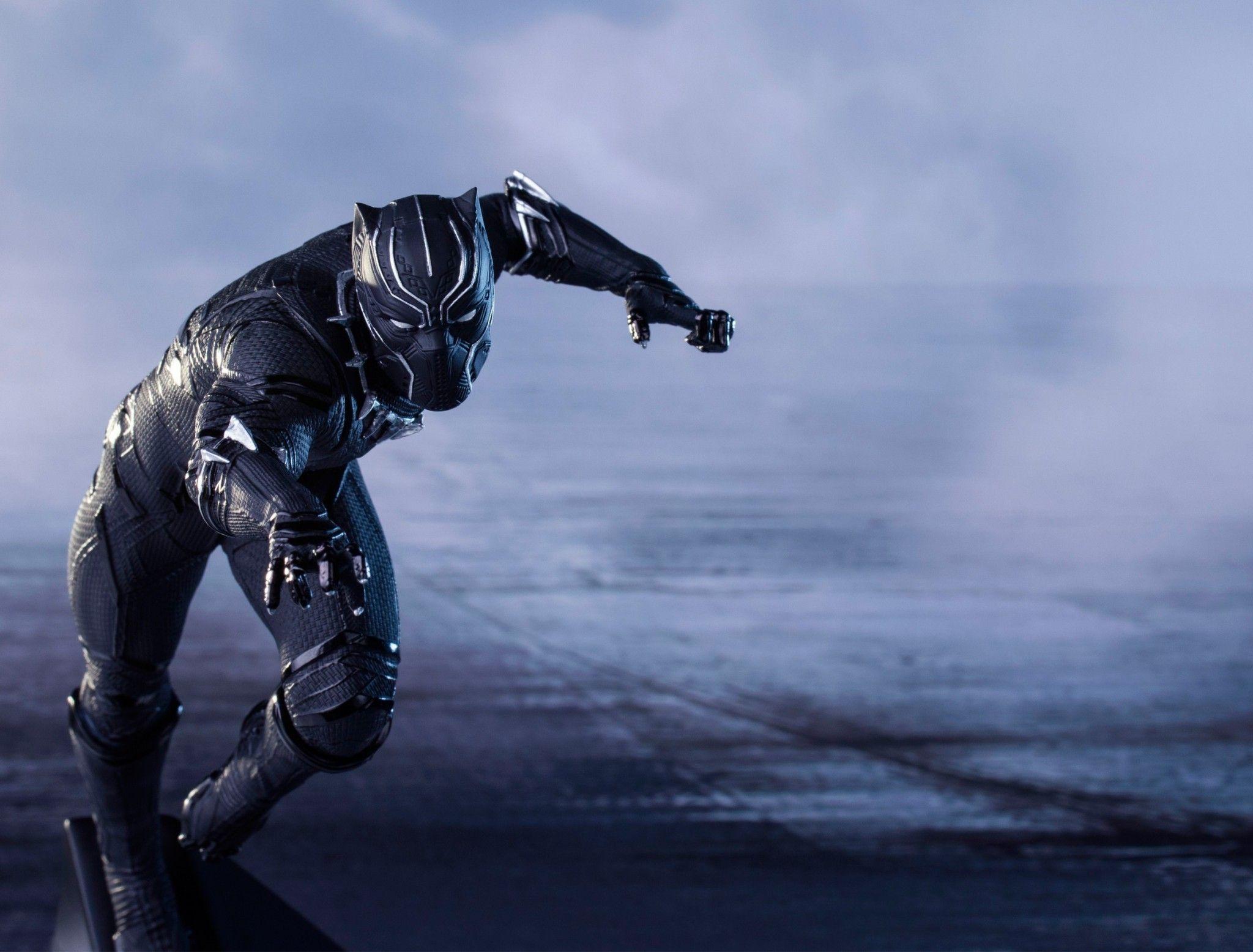 2048x1556 Download 2048x1556 Black Panther, Captain America Civil War