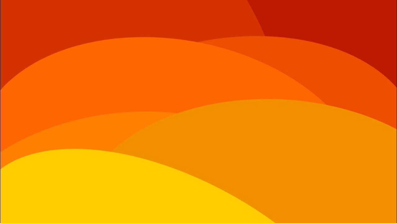 1280x720 Abstract circle Background with orange