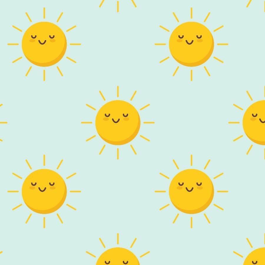 900x900 Cute Sun Wallpaper and Stick