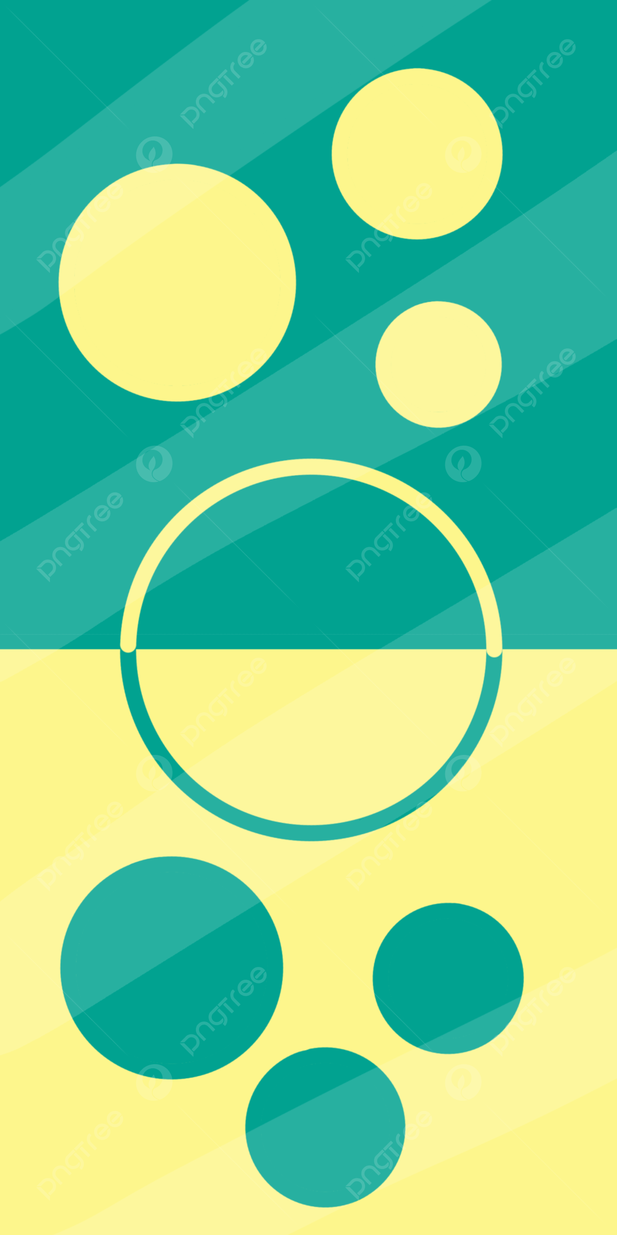 1200x2400 Green Circle Background Image, HD