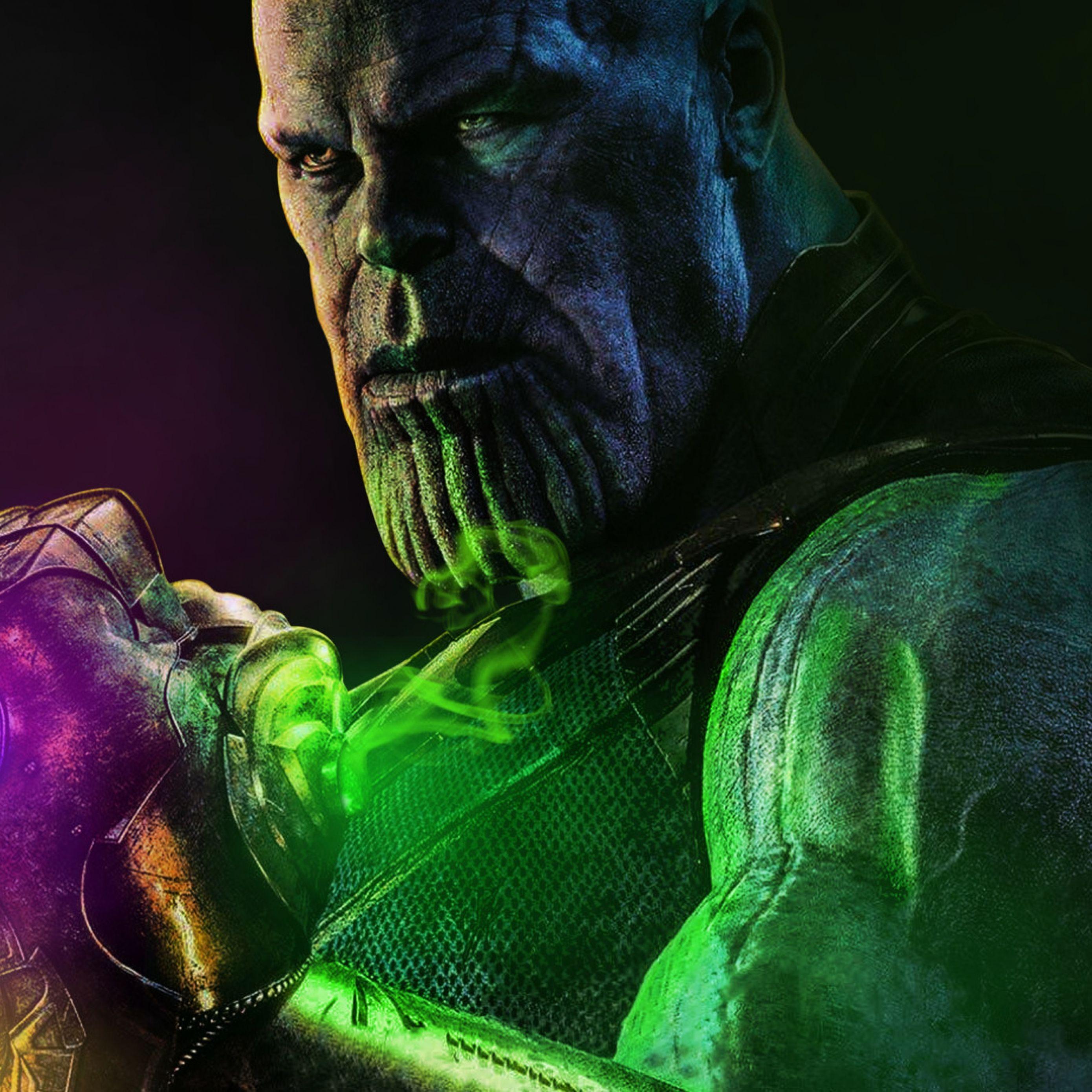 2780x2780 Download Thanos Artistic With Infinity Stone Apple iPad Air