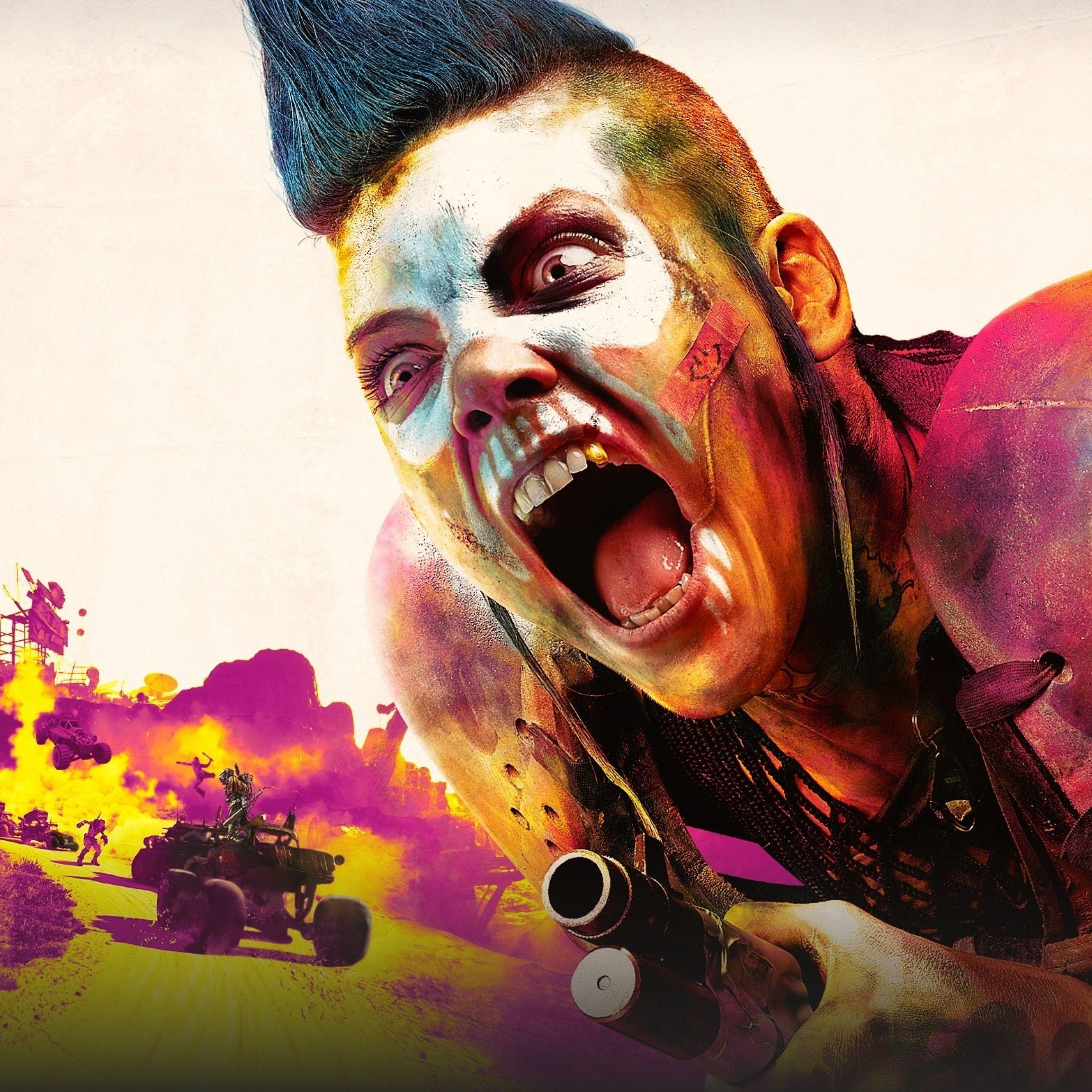 2780x2780 Download Rage 2 Game Poster Apple iPad Air wallpaper