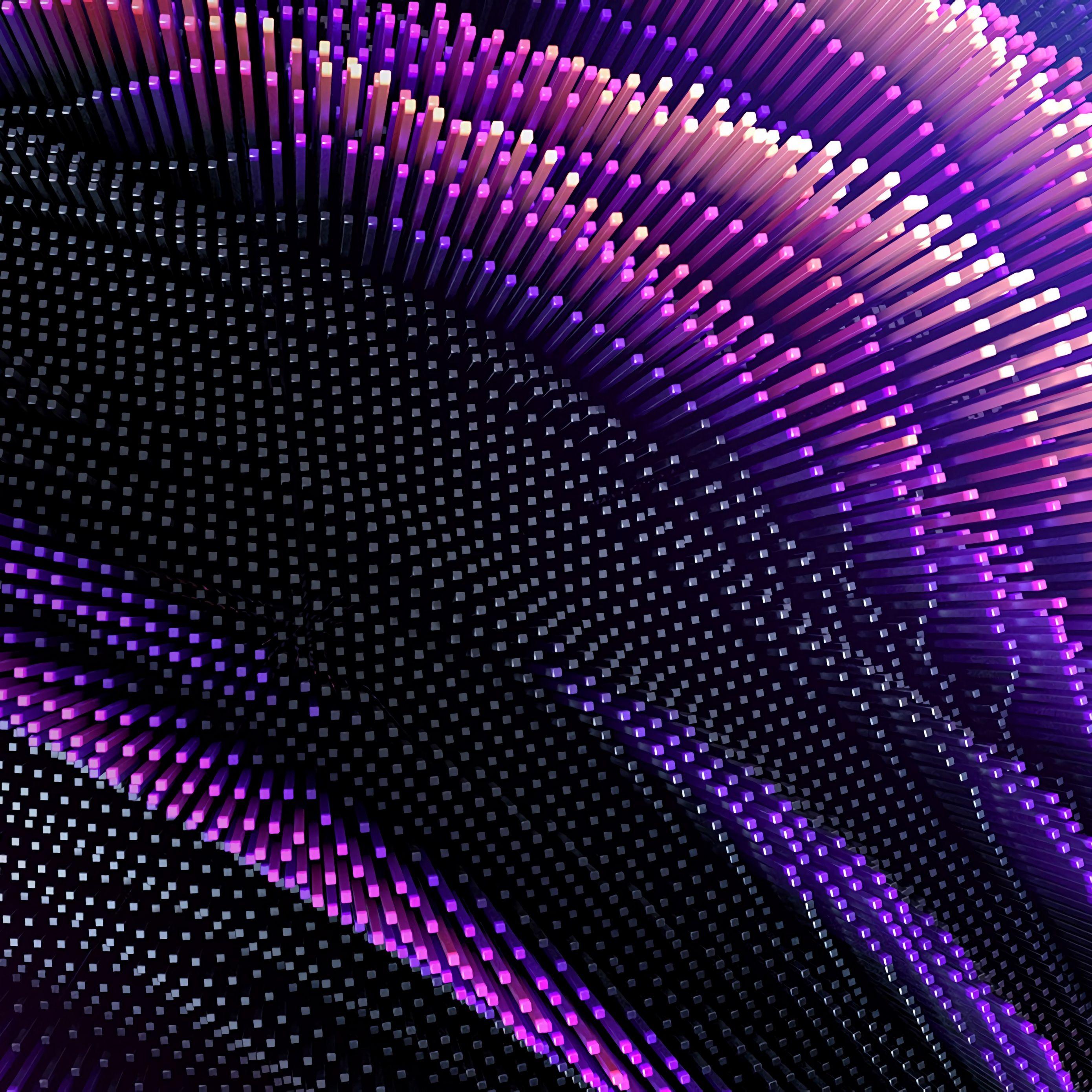 2780x2780 Download wallpaper 2780x2780 shape, line, convex, wavy