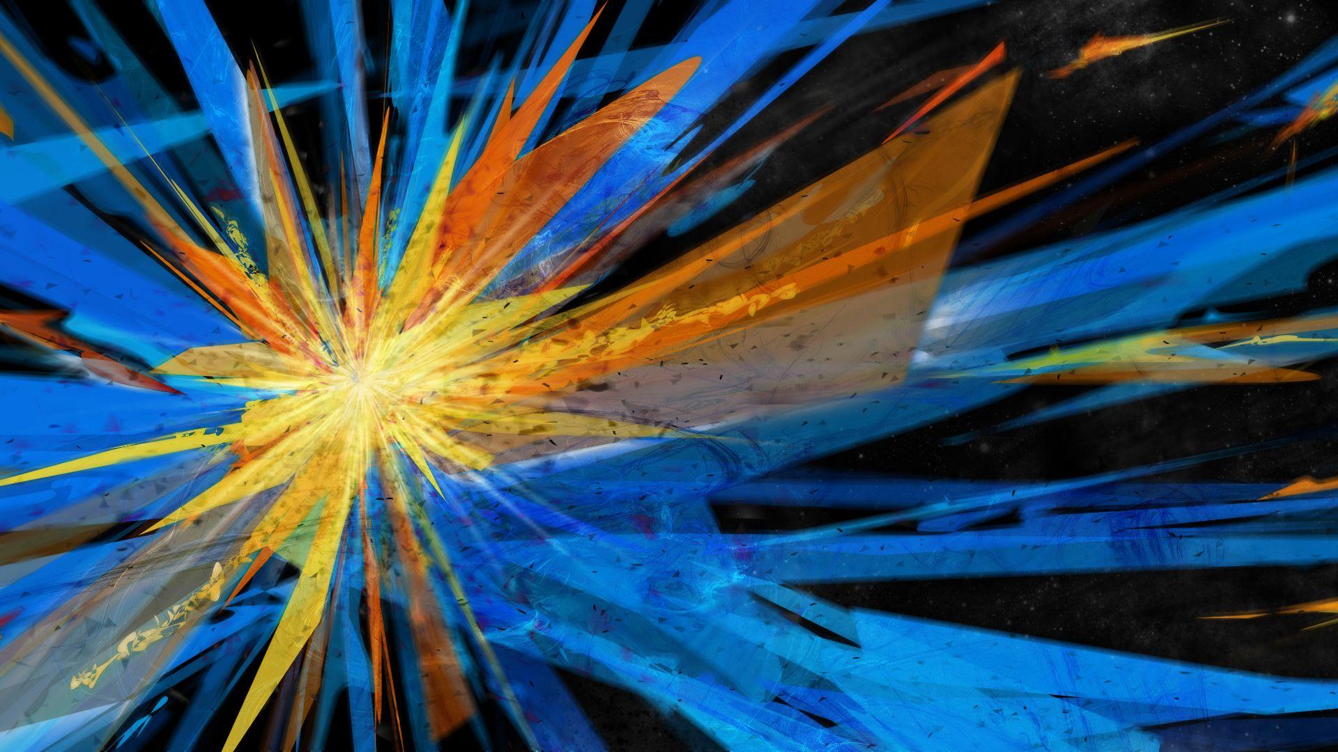 1920x1080 1920x1080 Blue, Colors, orange (Color). Mocah.org HD