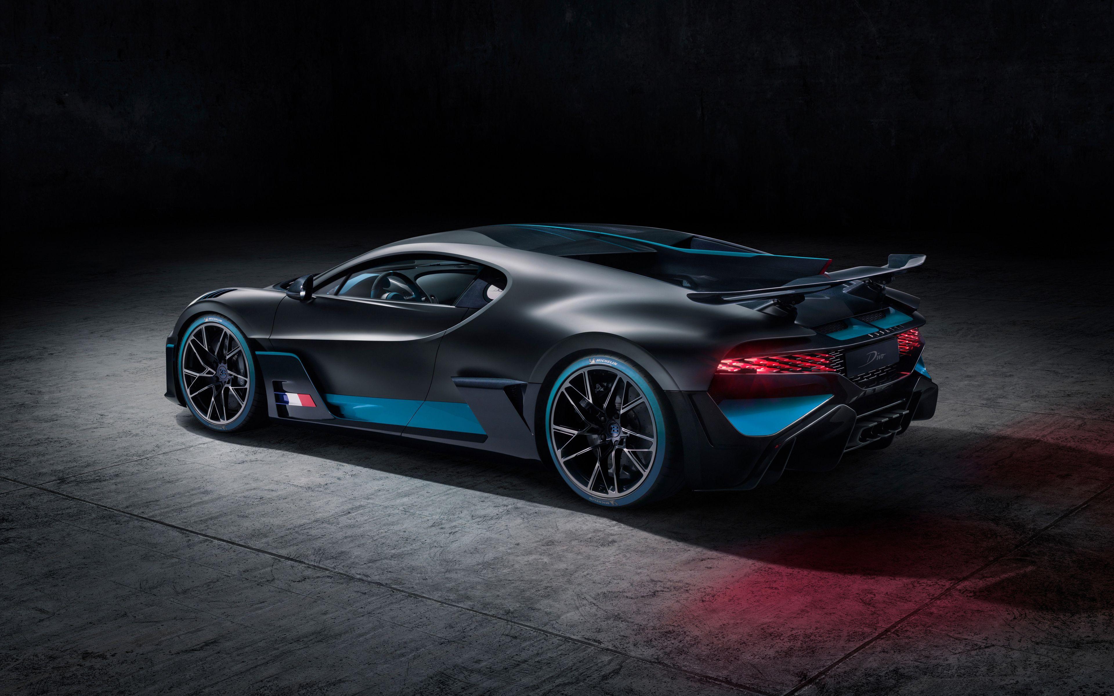 3840x2400 Download 3840x2400 Wallpaper 2018 Bugatti Divo, Rear View
