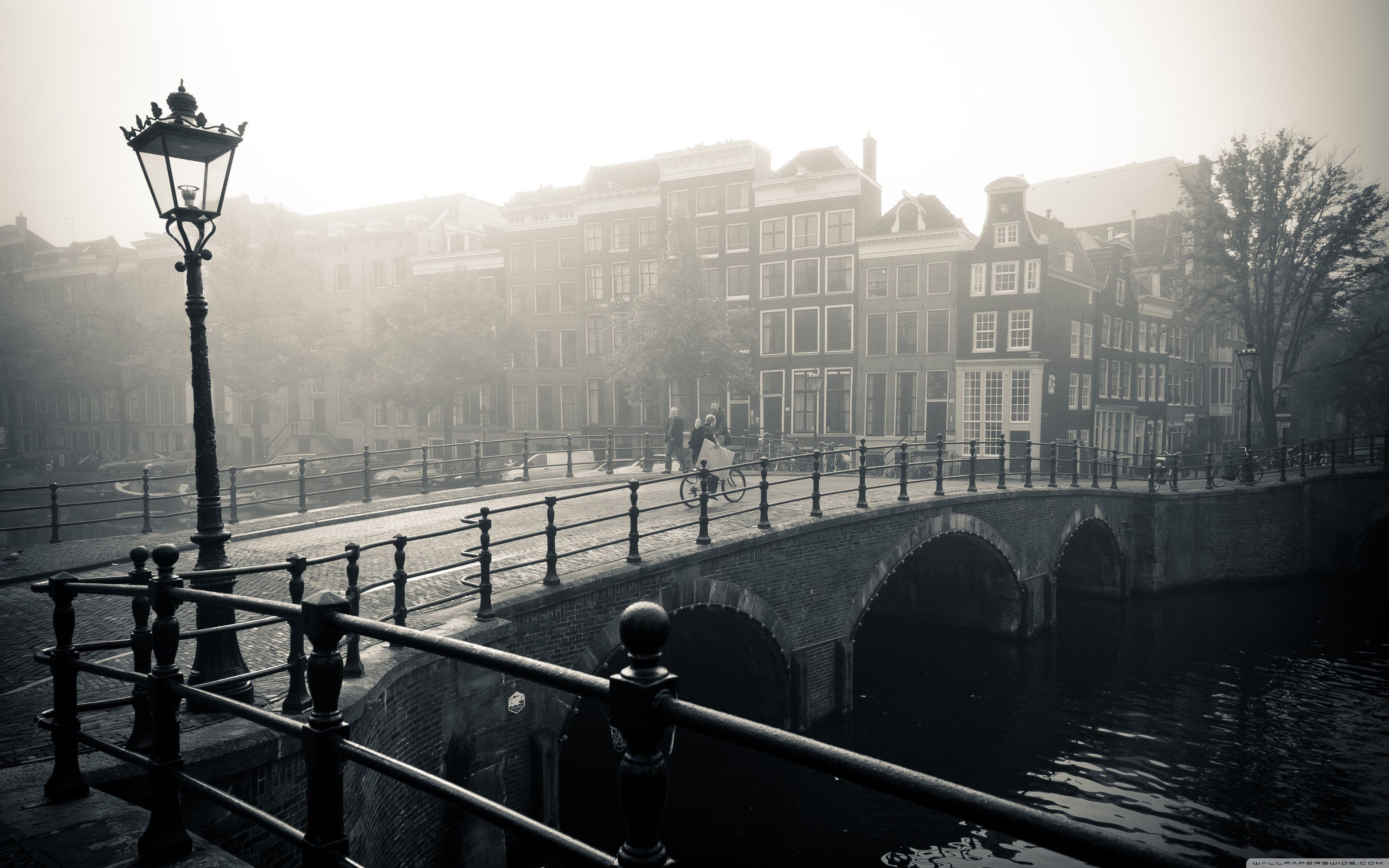 3840x2400 Misty Amsterdam ❤ 4K HD Desktop Wallpaper for 4K Ultra HD