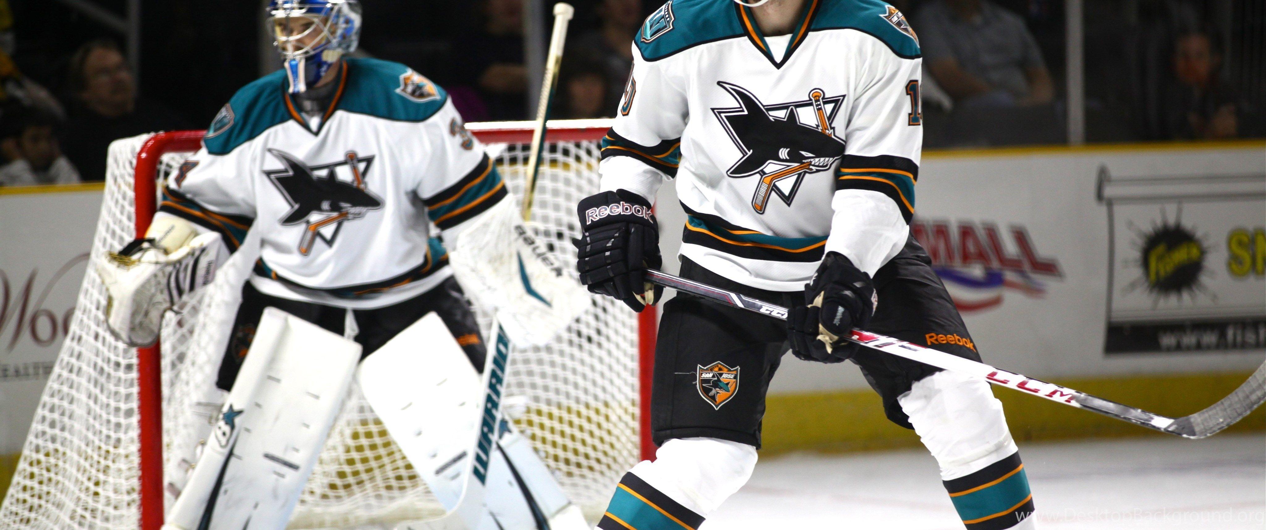 4096x1714 SAN JOSE SHARKS Hockey Nhl (1) Wallpaper Desktop Background