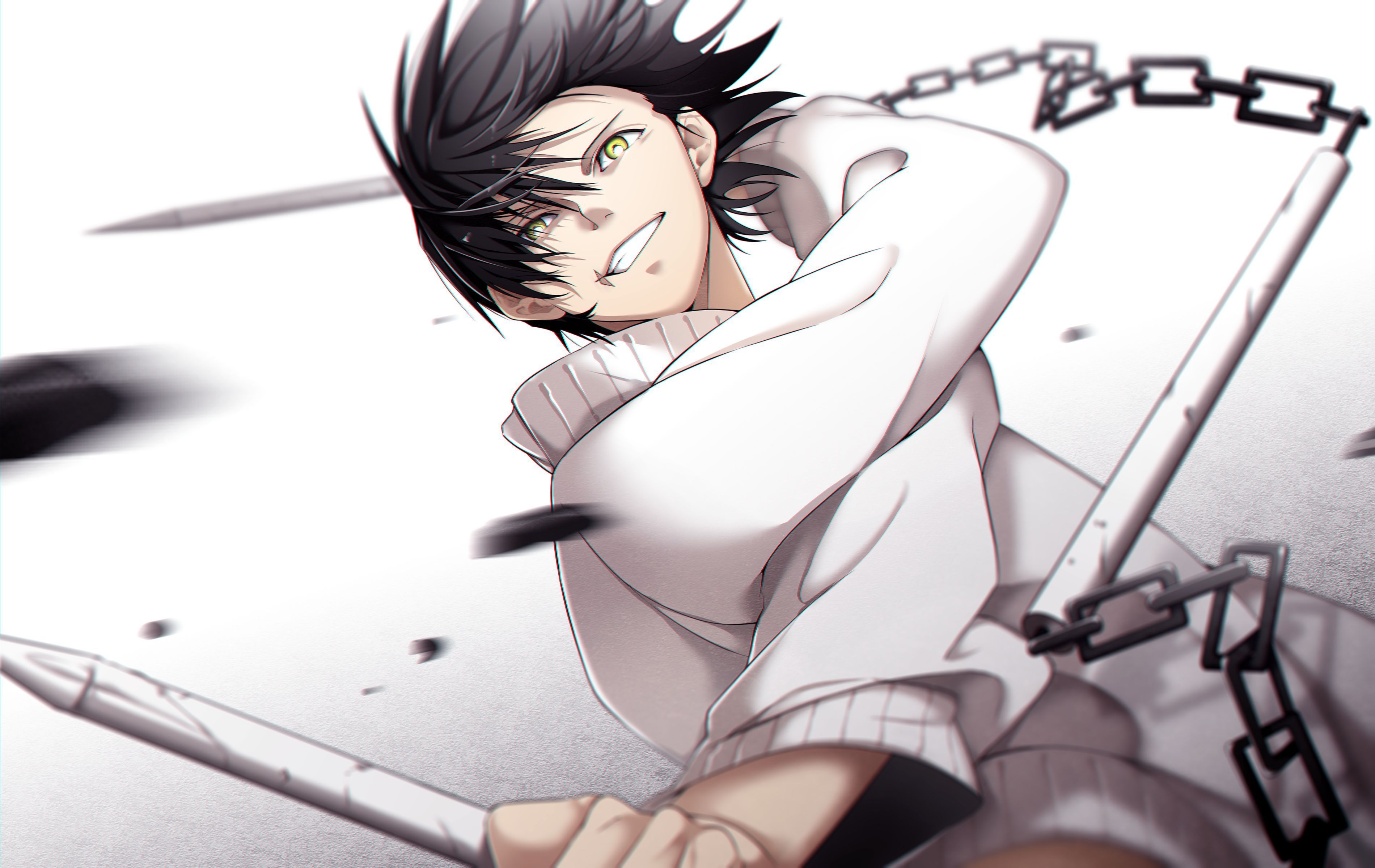 3800x2400 Toji Fushiguro wallpaper for desktop