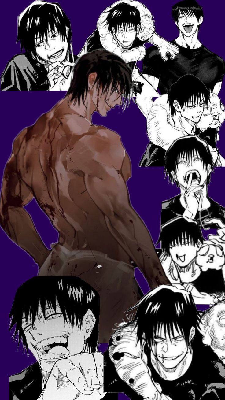 736x1308 Toji Fushiguro wallpaper. Anime