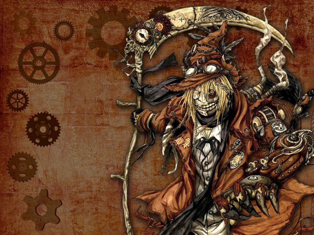1024x768 Steampunk Free The Scarecrow From Batman