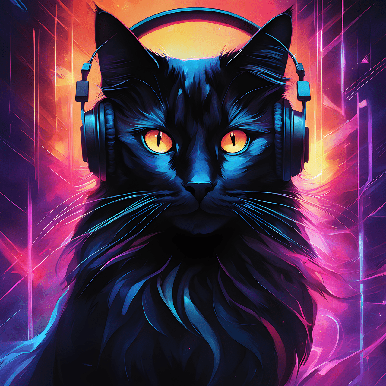 Cat Music Wallpapers - Top Free Cat Music Backgrounds - WallpaperAccess