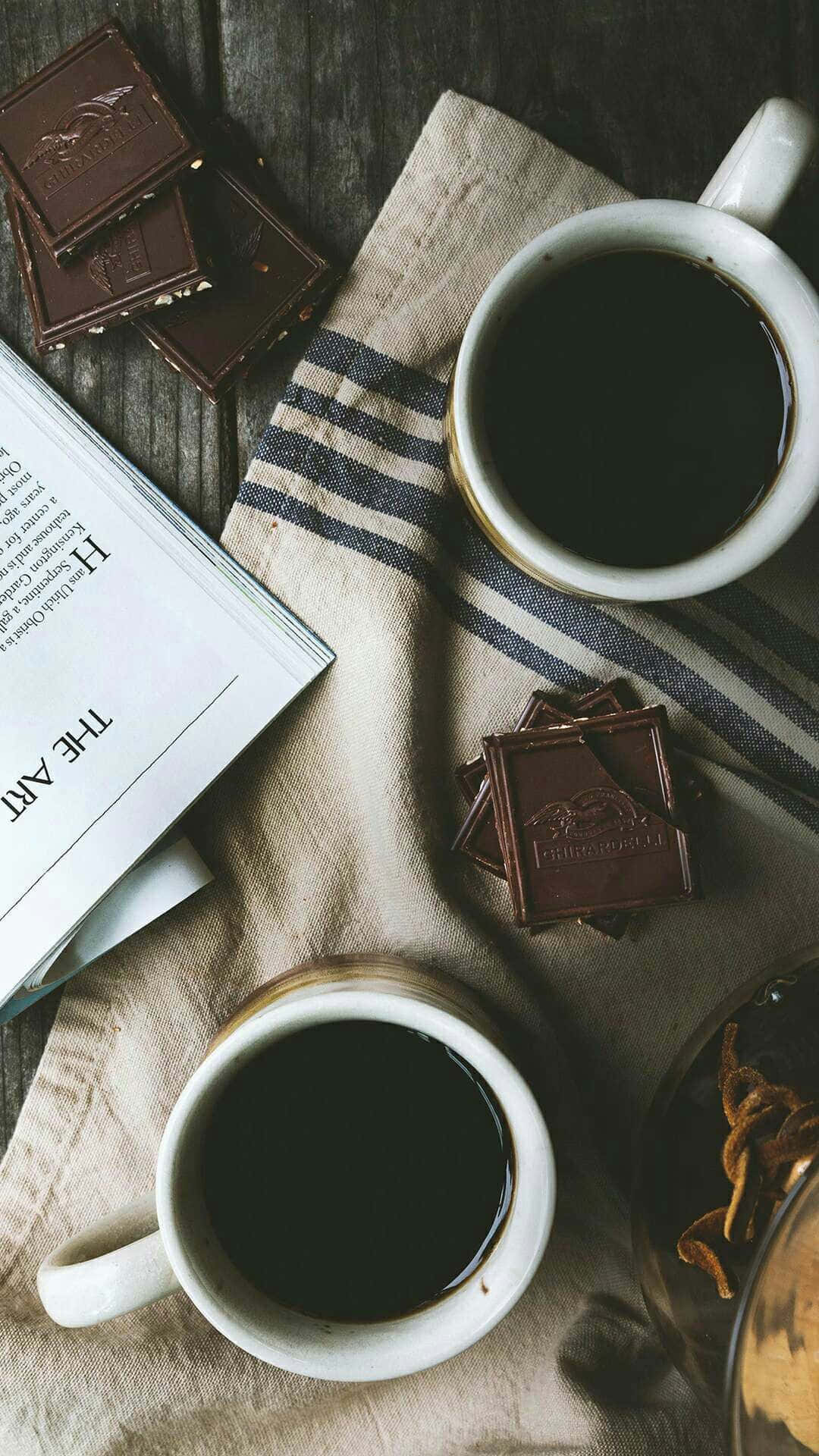 1080x1920 cozy up and enjoy the winter! Wallpaper