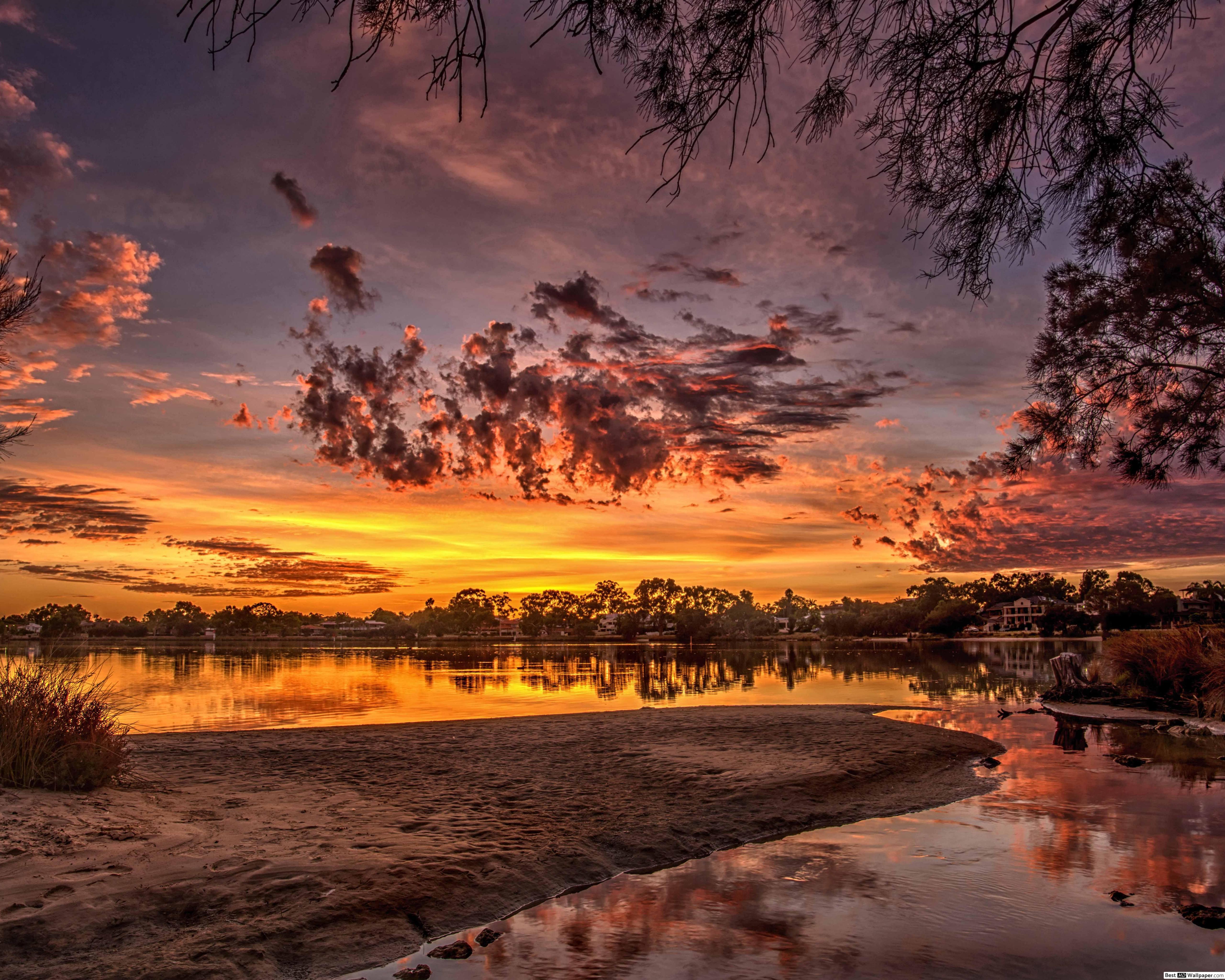 5120x4096 Amazing view of Sunset HD wallpaper download