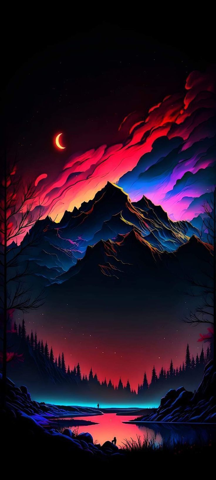 736x1634 Best Wallpaper. Landscape wallpaper