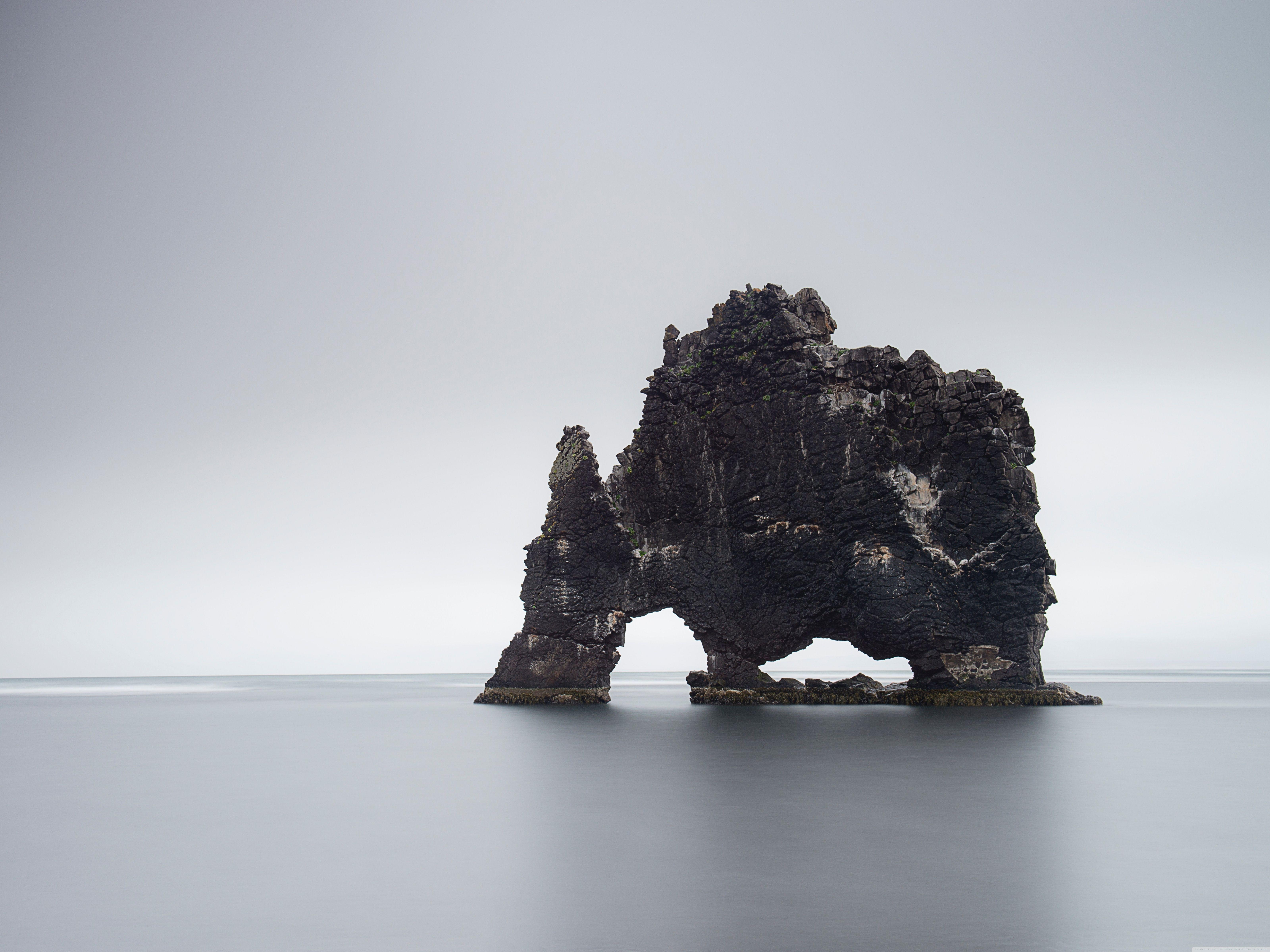 6400x4800 Dragon Rock, Iceland ❤ 4K HD Desktop Wallpaper for 4K Ultra