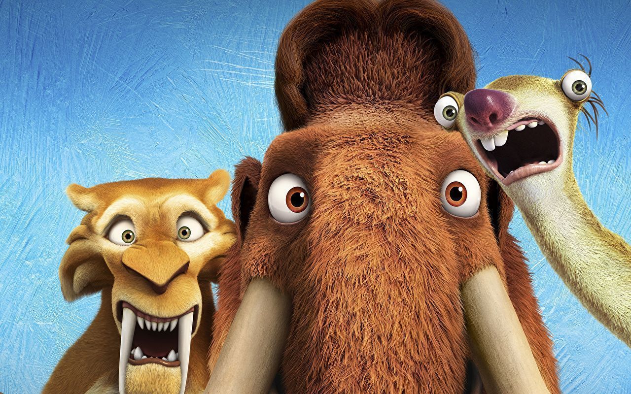 1280x800 Collision Course Mammoth Diego, Manny, Sid