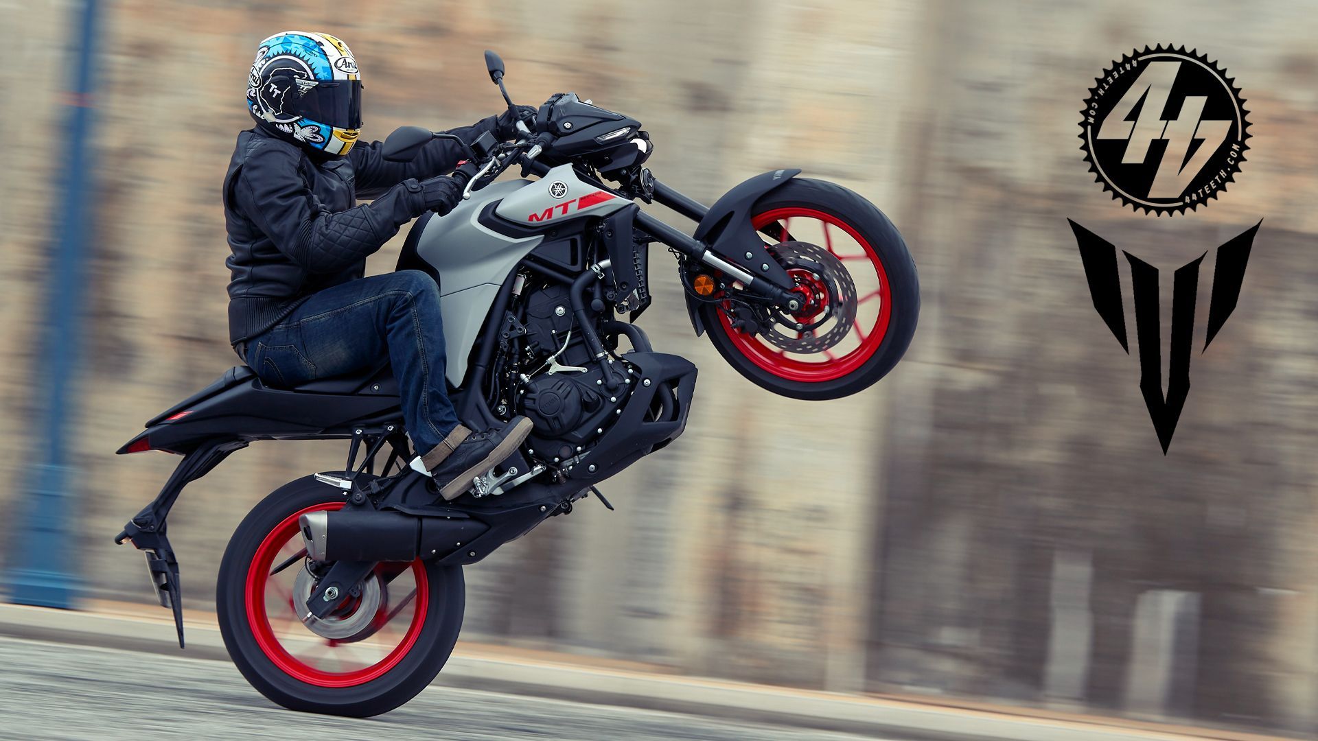 1920x1080 Yamaha MT 03 + MT 125