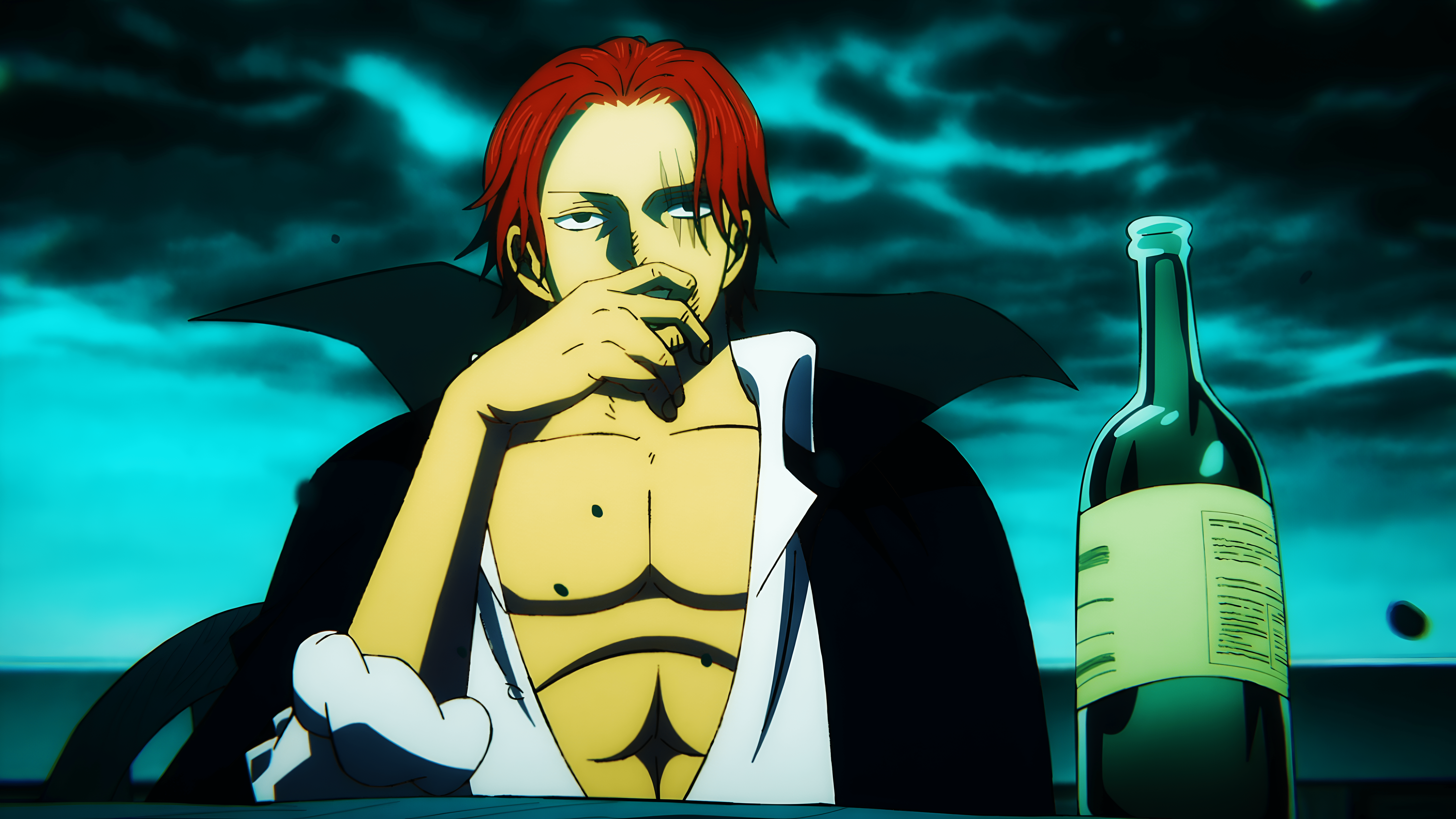 7680x4320 Shanks (One Piece) Wallpaper