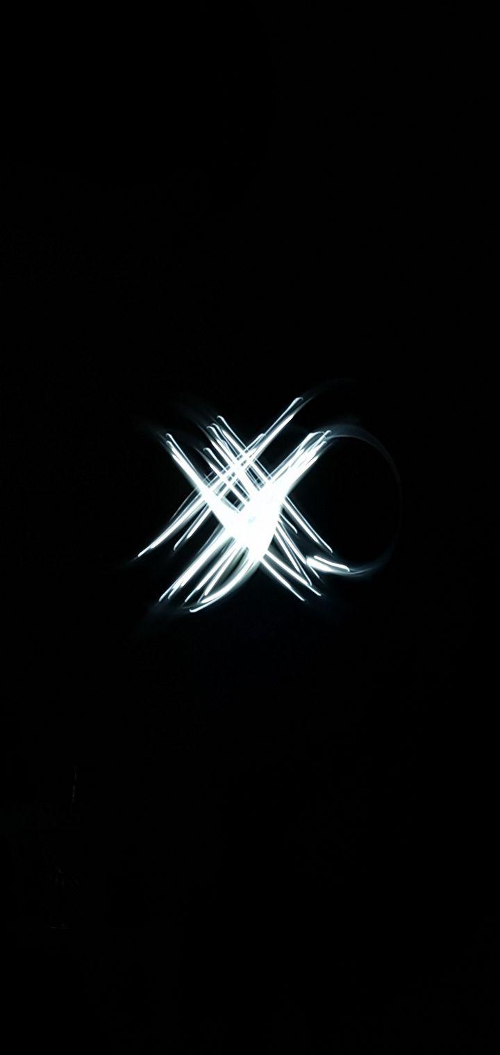 Hình nền nền đen 720x1520 Lines Blur - [720x1520)
