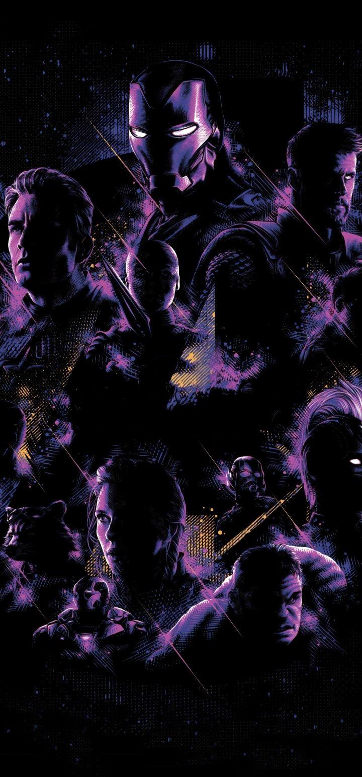 720x1544 8K Avengers Endgame Artwork 720x1544 Resolution