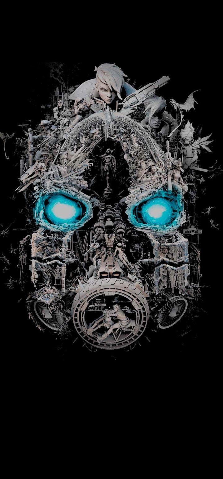 720x1544 Borderlands 3 Mask of Mayhem 720x1544 Resolution