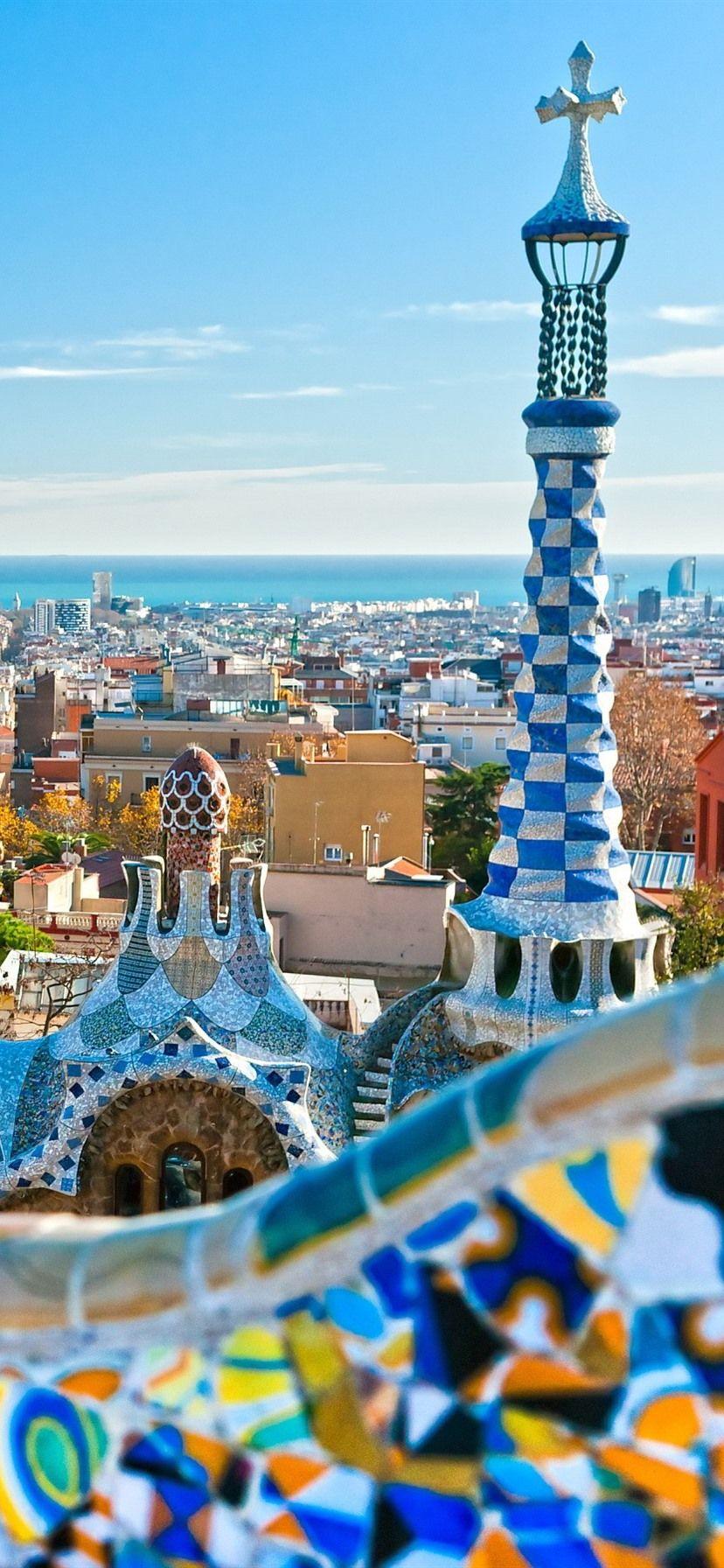 828x1792 City, Barcelona, Buildings, Tower, Spain 828x1792 IPhone 11 XR