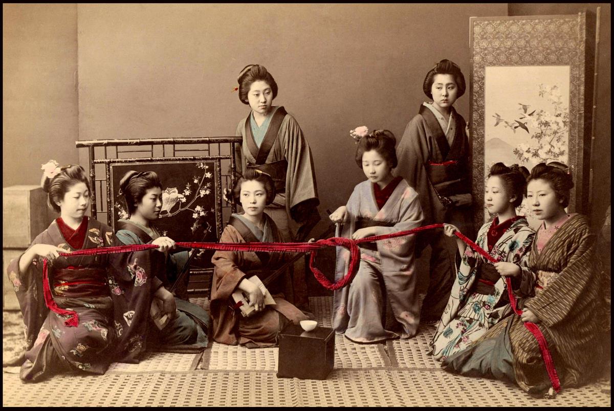 1200x804 Japanese Anime Cartoon: More Japanese Geisha Wallpaper