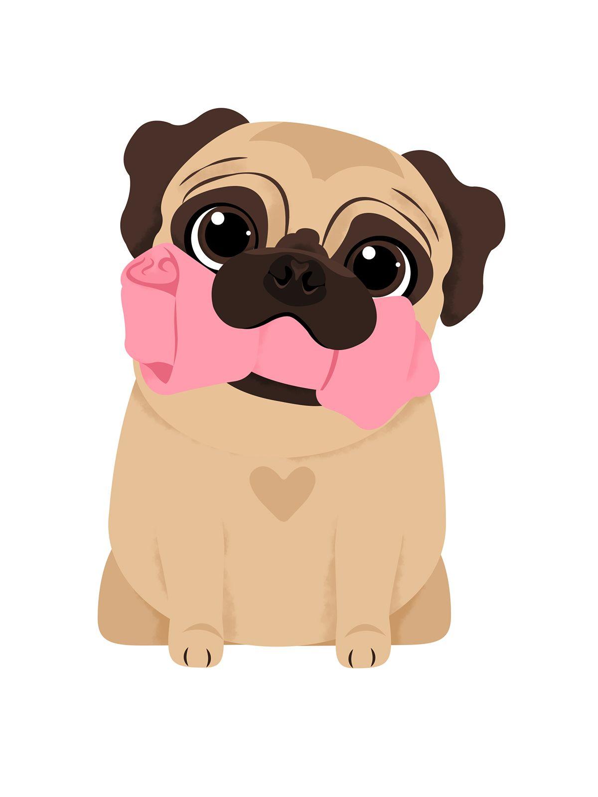 1200x1600 Best Cartoon dog is running chasing pizza Wallpaper 8 +