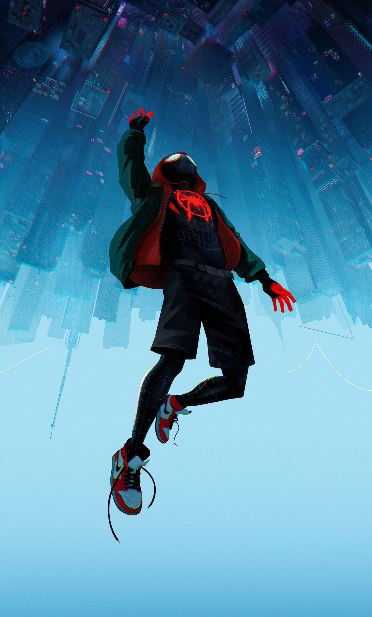 1280x2120 SpiderMan Into The Spider Verse Movie 10k iPhone 6