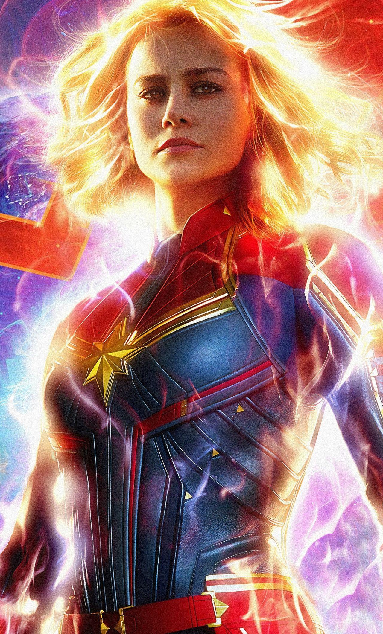 1280x2120 Movie Poster, Sci Fi Movie, Marvel's Captain Marvel