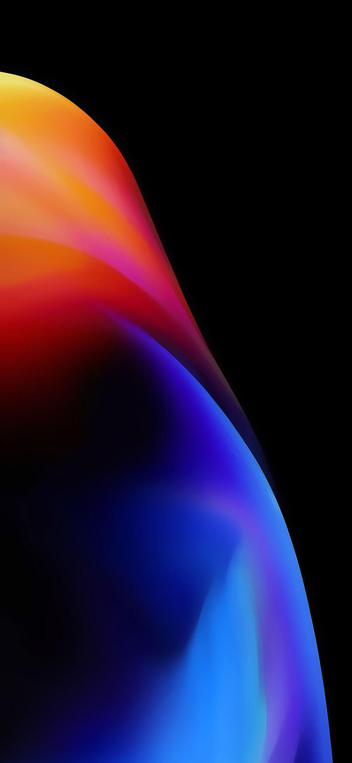 1125x2436 Red iPhone Wallpaper