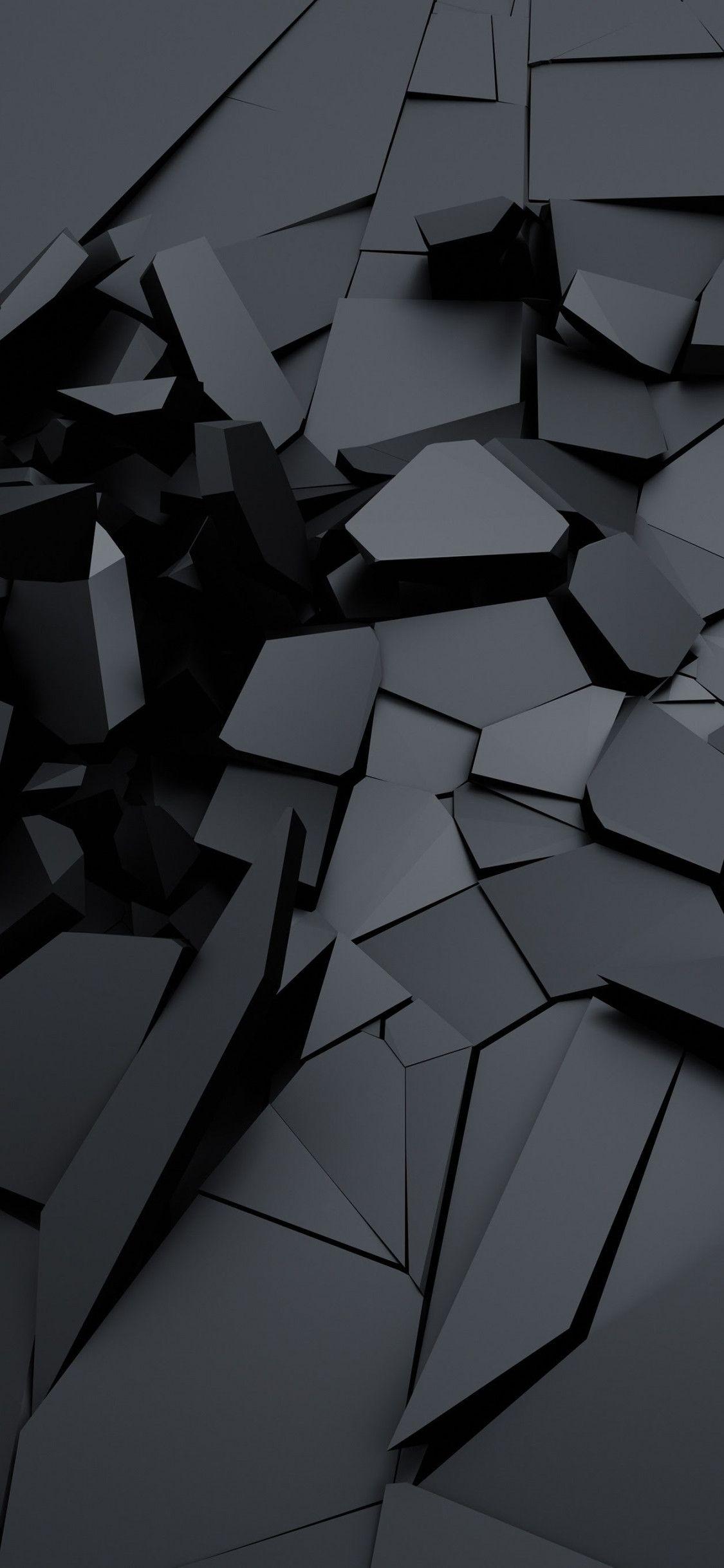 1125x2436 Download wallpaper: Cracked surface 1125x2436