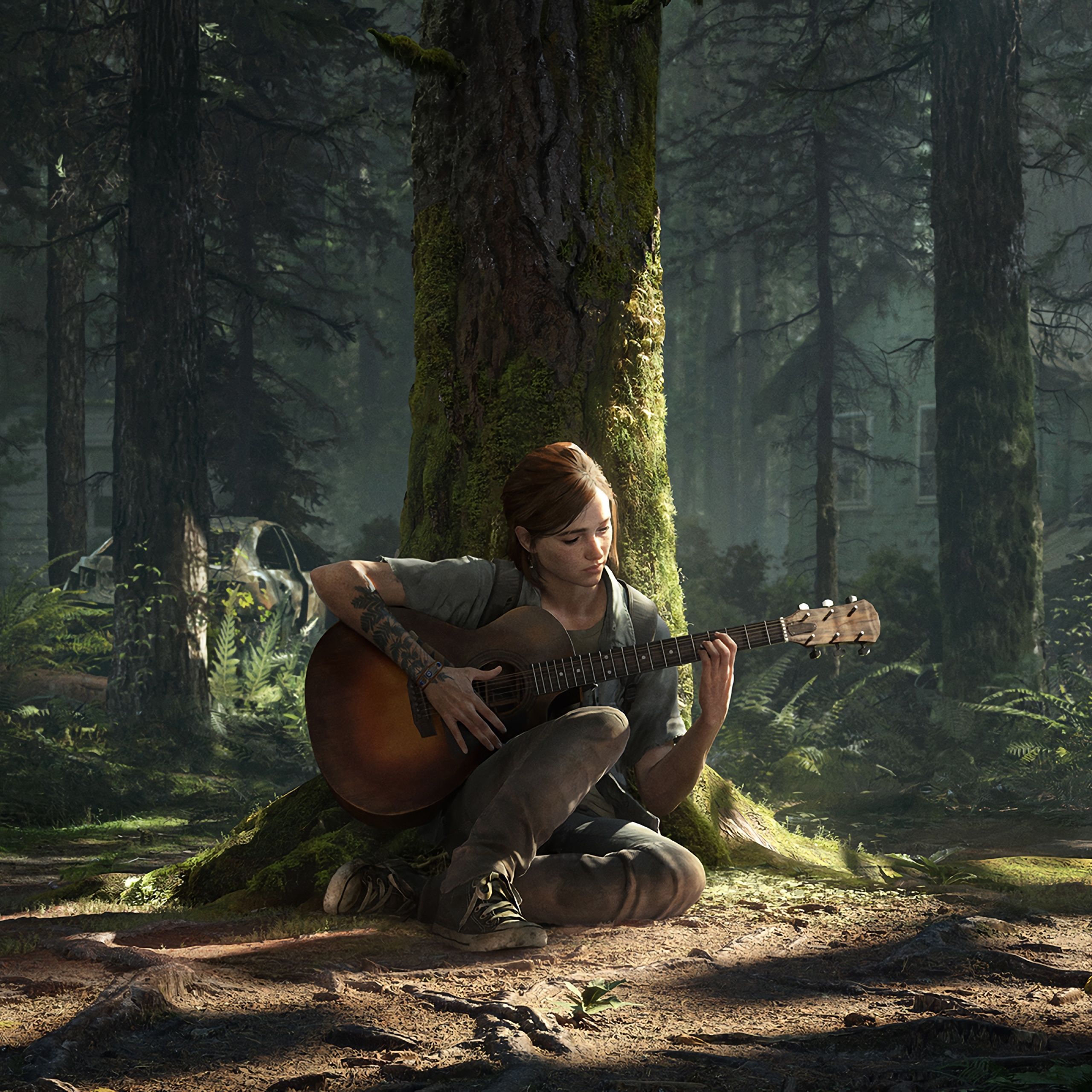 2560x2560 Ellie Wallpaper 4K, The Last of Us Part II