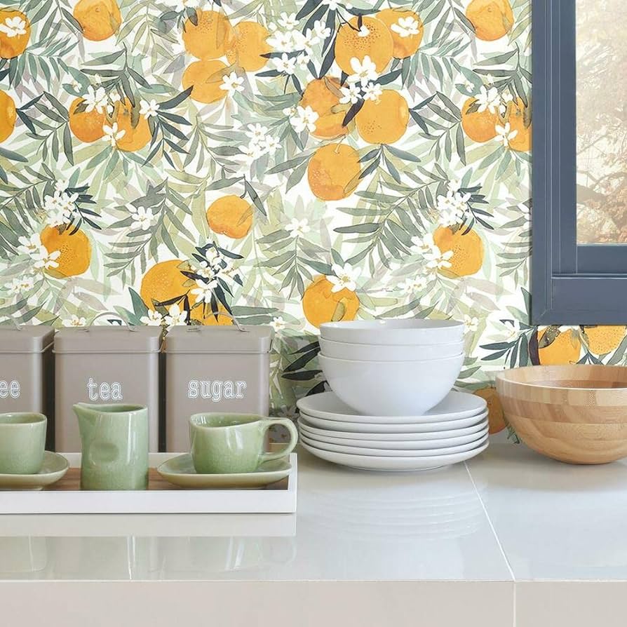 894x894 RoomMates RMK12199RL Yellow and Green