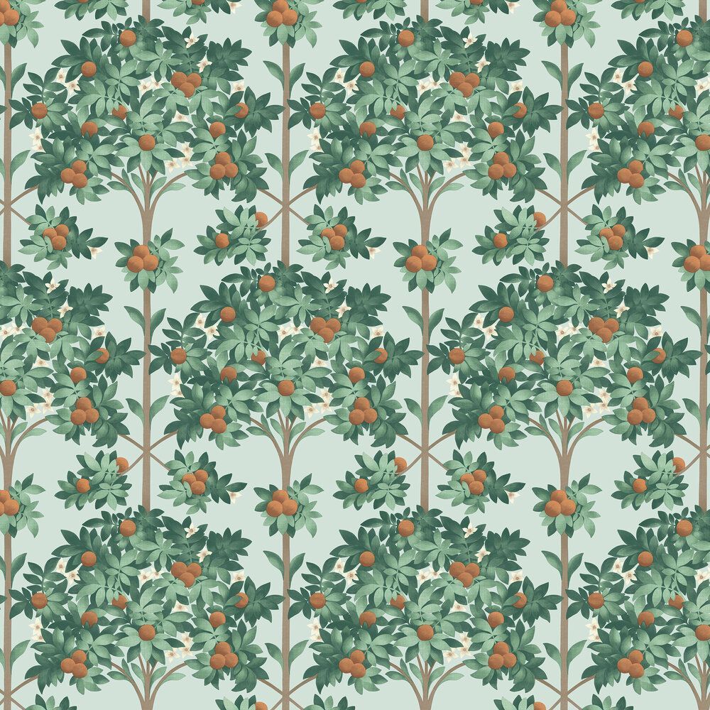1000x1000 Cole & Son Wallpaper Orange Blossom 117 1004