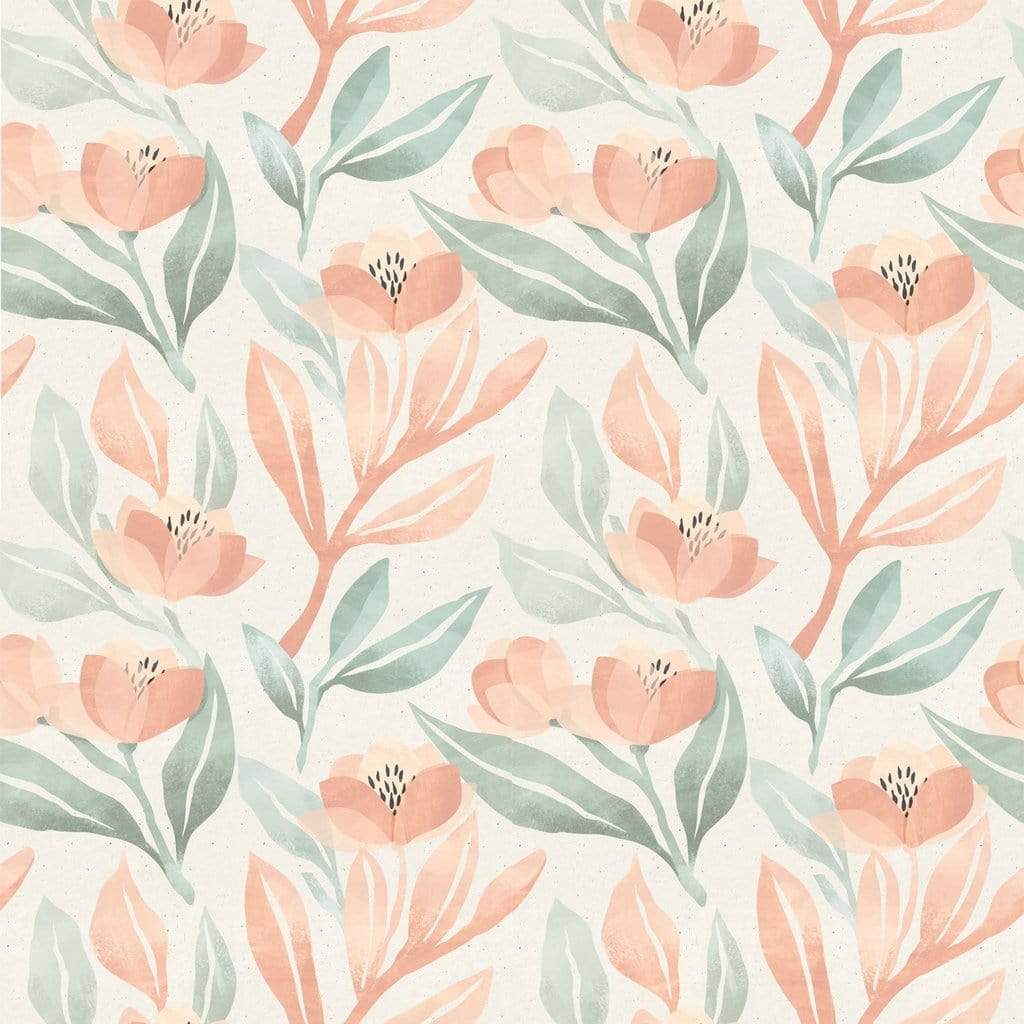 1024x1024 Anewall Orange Blossom Children's Wallpaper