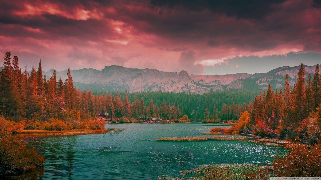 1366x768 FREE Landscape Wallpaper in PSD