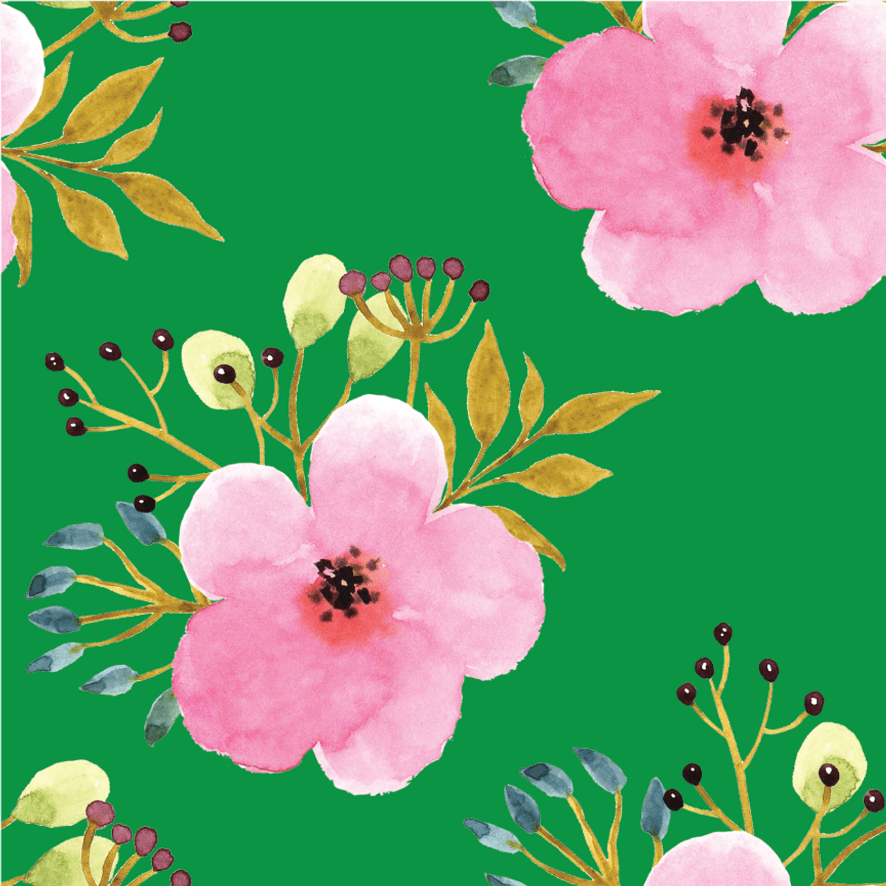 1280x1280 Blossom Peel and Stick Wallpaper