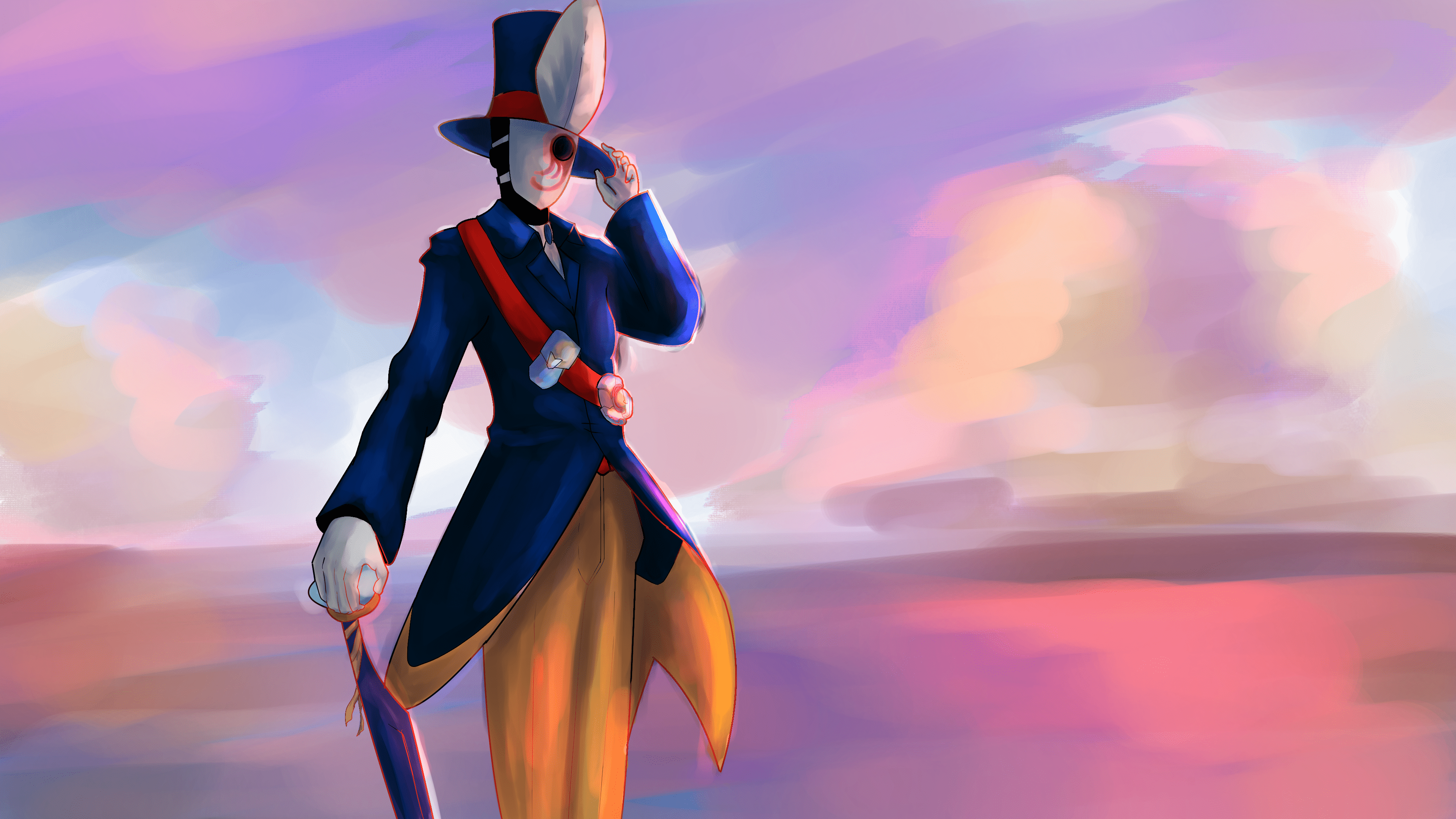 3840x2160 Masked Man