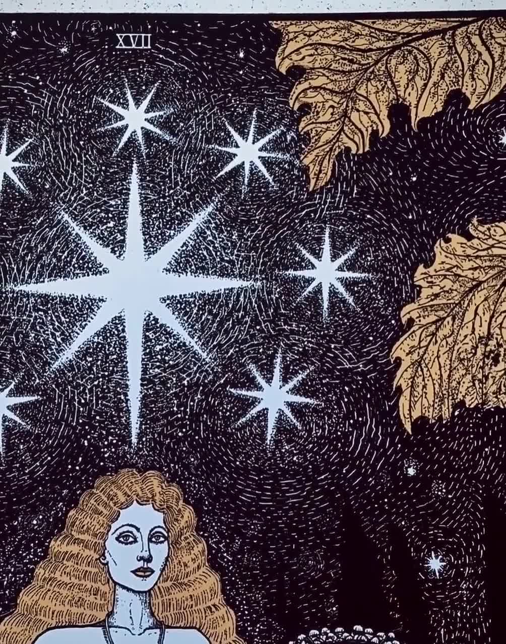 1004x1278 The Star Tarot Card Signed Art Print