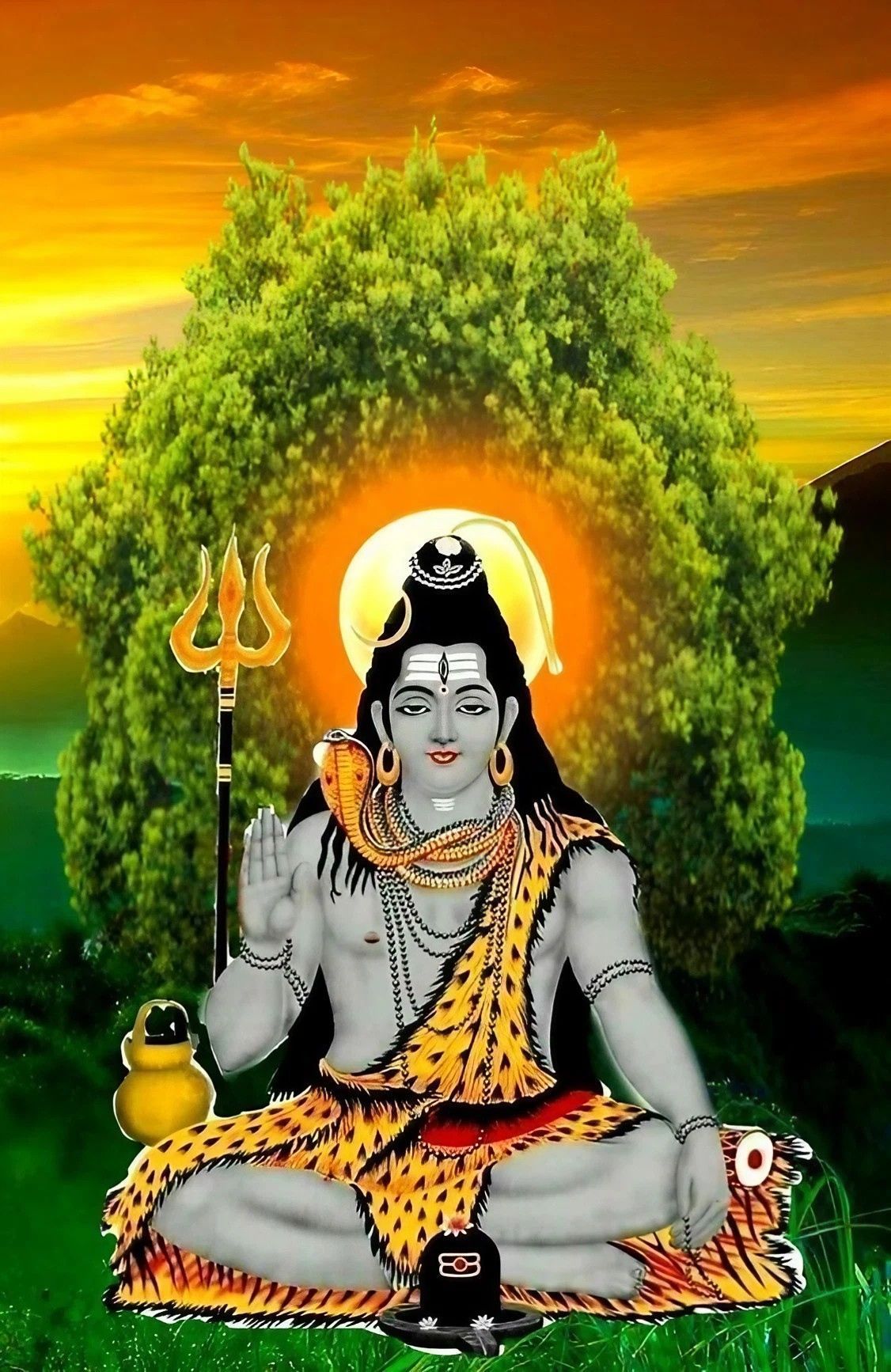 1126x1734 Hindu god Wallpaper Download