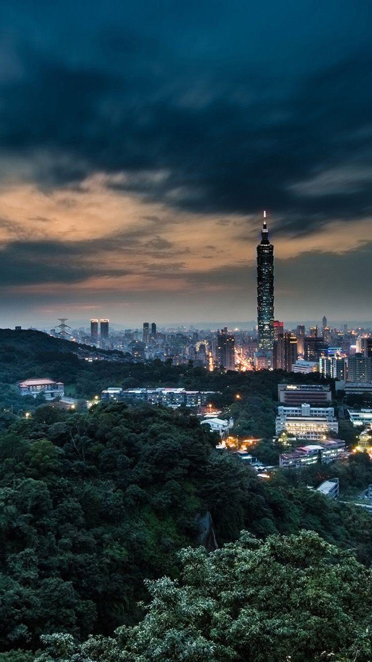 750x1334 Night city wallpaper iphone 6 (30 Wallpaper)