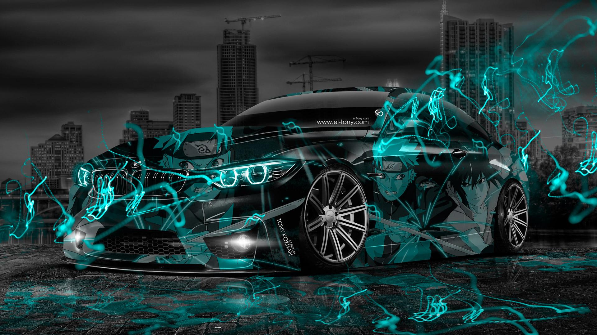 1920x1080 Anime Cars Wallpaper