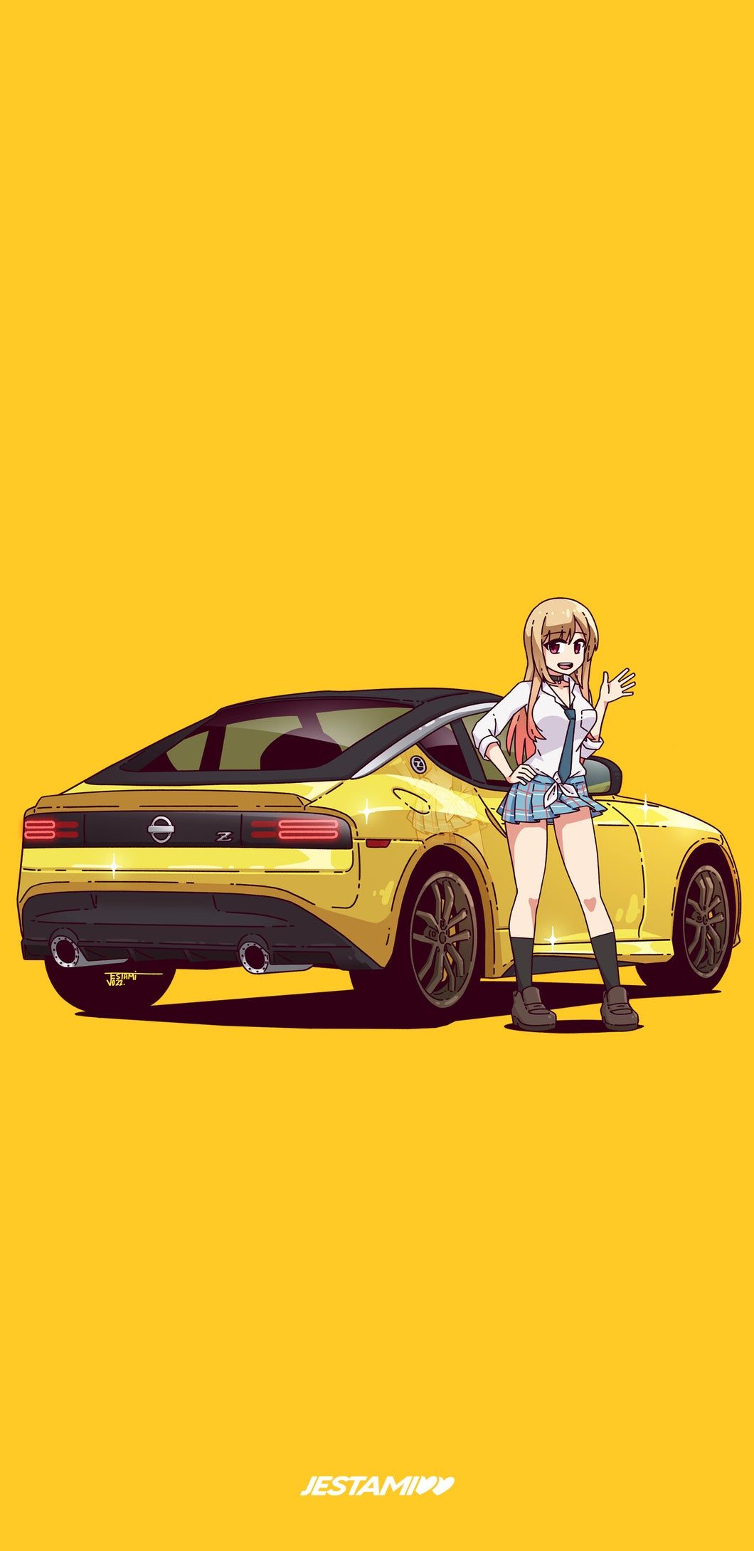 1060x2179 Fairlady Marin Wallpaper