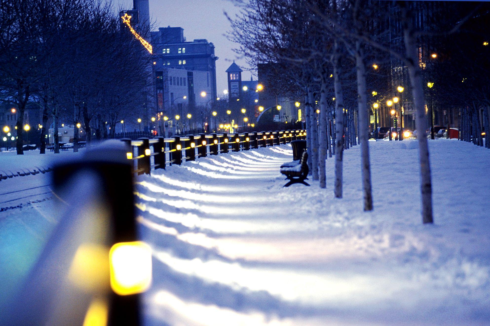1986x1322 montreal snow lights winter city canada wallpaper