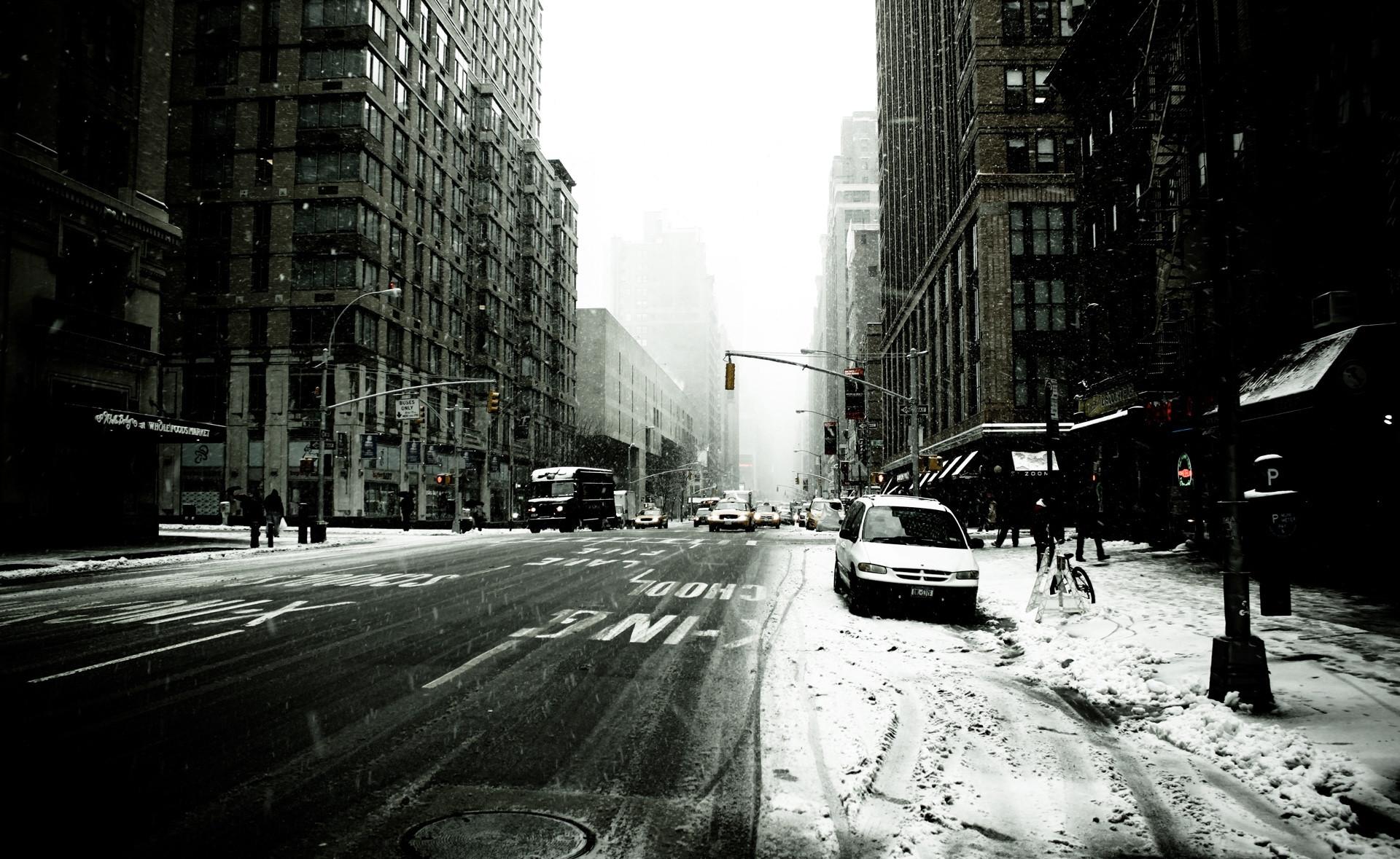 1920x1179 New York Snow Wallpaper Wallpaper. Download HD Wallpaper