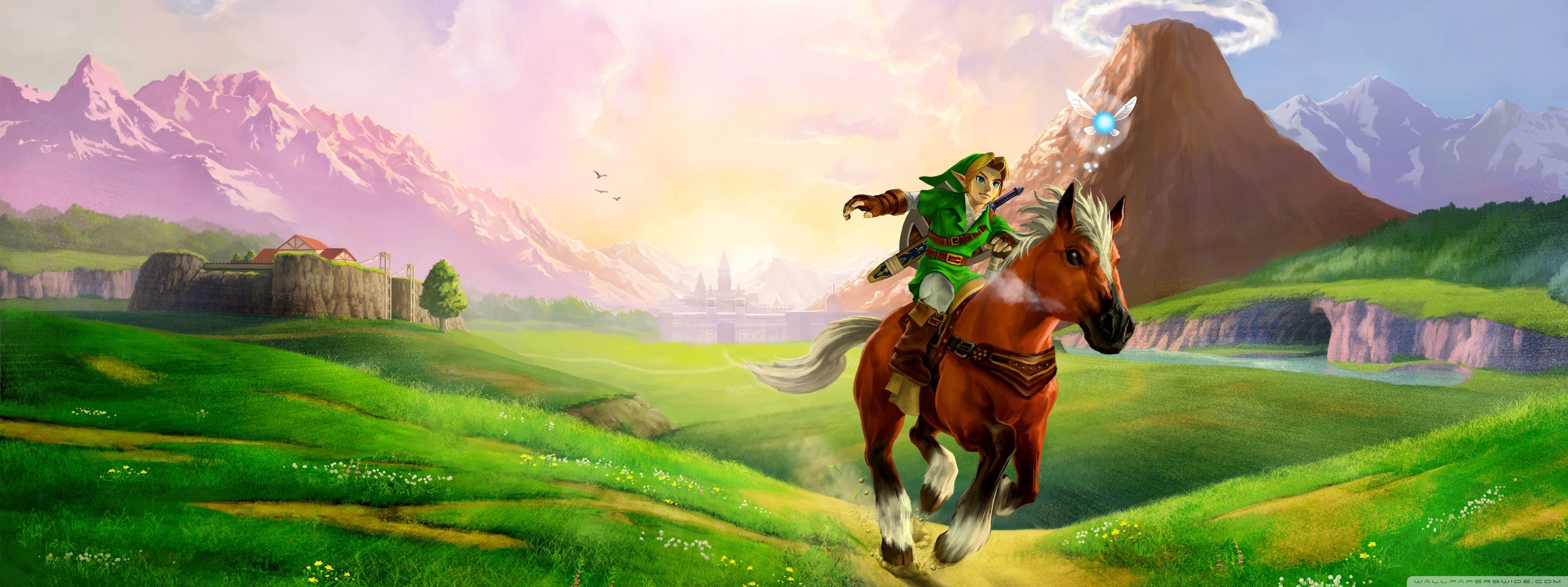 3840x1440 The Legend of Zelda Ocarina of Time 3D